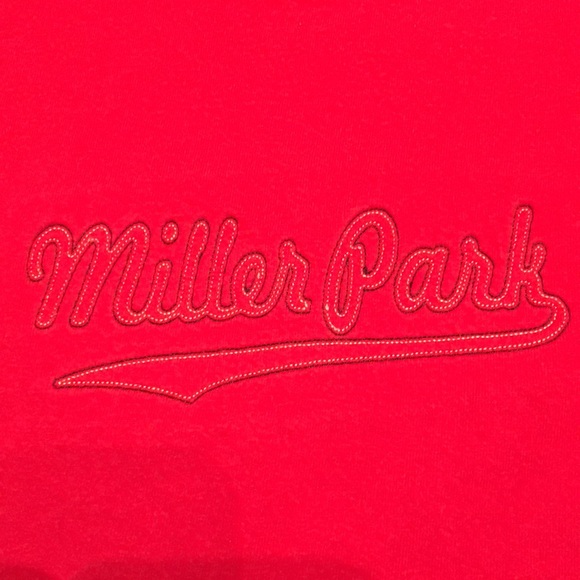 Miller Park Embroidered T Shirt Brewers M - Picture 3 of 13